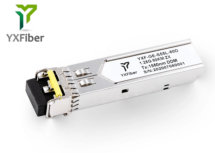 Generic Glc-Zx-SMD SFP 1g 1550nm 80km LC Ddm Dom Dfb Compatible with HP 1.25g SFP Module