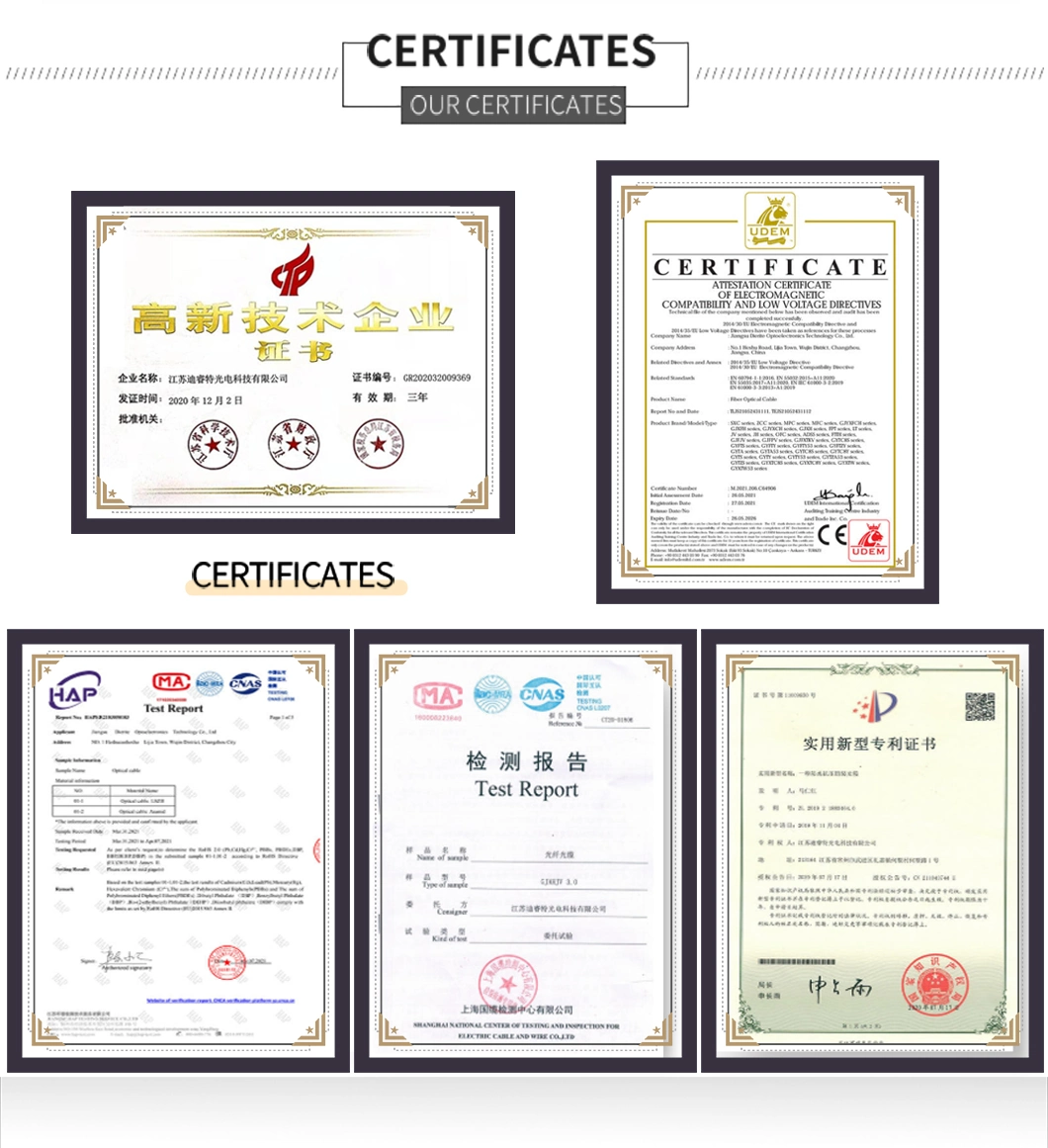 Duplex Zipcord Fiber Optic Cable (ZCC) for Interconnection of Communication Equipment