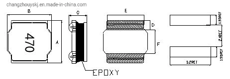 Nr5020 Passive Components Magnetics Ferrite High Current SMD/SMT Shielded Power Inductor