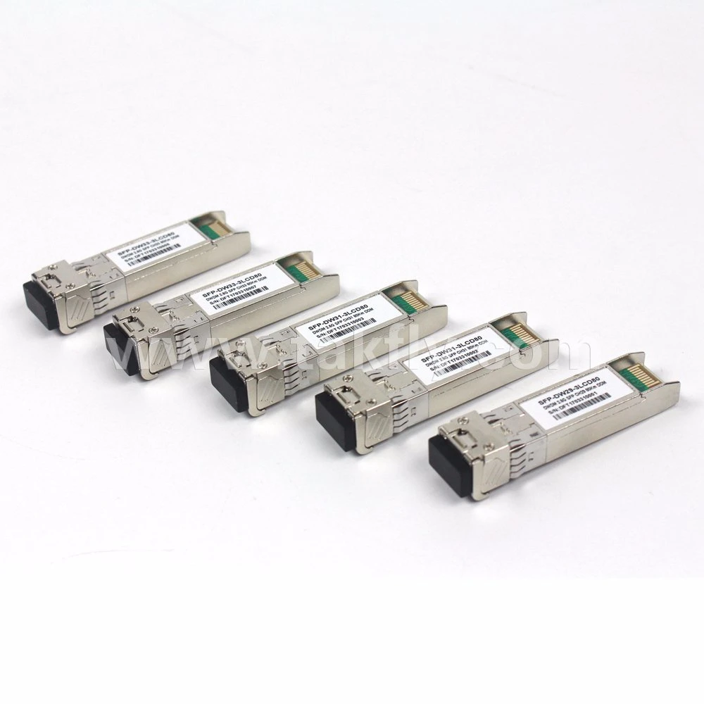 Customized CH29 CH33 10g SFP Optical Module DWDM 40km 80km