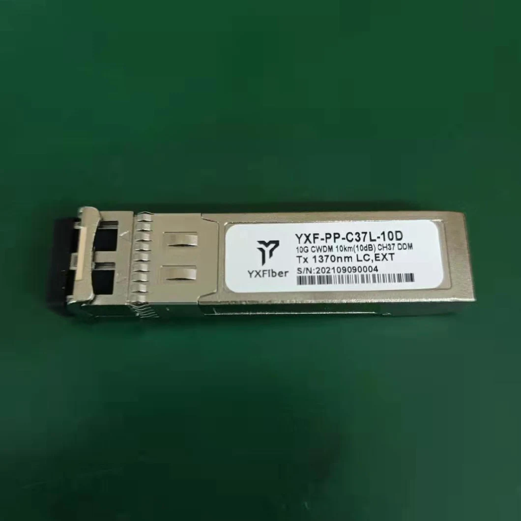 SFP+ 10g CWDM 10km (10dB) CH37 1370nm LC Ddm