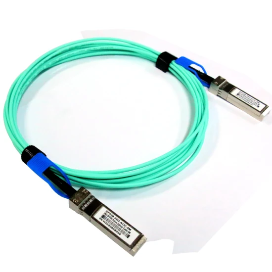 8 LC para SFP 40g Aoc Breakout Cable Hight Quality 40g Aoc Qsfp+ to 8 LC Active Optical Cable Qsfp-8LC-Aoc