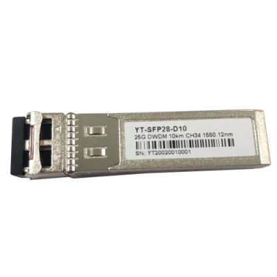 25GB/S DWDM SFP28 C-Band 10km Módulo Transceptor 25g SFP28 DWDM Melhor Preço