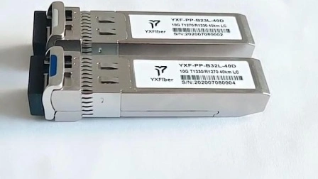 SFP+10g Bidi 40km 1270nm/1330nm Modo único Fibra única LC Ddm Transceptores Módulo SFP 10g Bidi