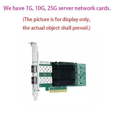Servidor Ethernet Card Intel X710 10GB Optical Port Dual Port SFP+ Pcie 3.0X8 Network Card